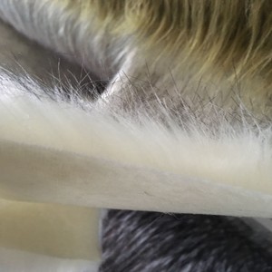 Jacquard điện tử cọc cao giả lông máy dệt kim tròn