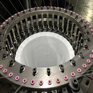 đường kính nhỏ kích thước cơ thể liền mạch máy dệt kim