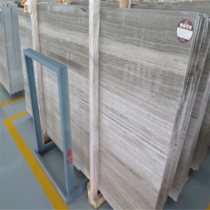 Trung Quốc Serpegiante Gey Wood Grain Đá phiến