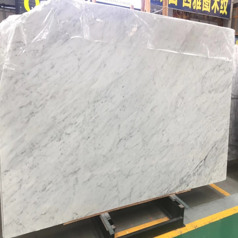 Tấm đá cẩm thạch trắng Carrara phổ biến