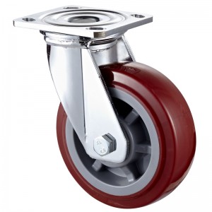 Heavy Duty - Vỏ mạ Chrome với bánh xe TPE màu đen1