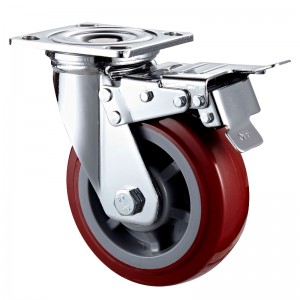 Heavy Duty - Vỏ mạ Chrome với bánh xe TPE màu đen1