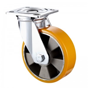 Heavy Duty - Vỏ mạ Chrome với bánh xe TPE Đen2