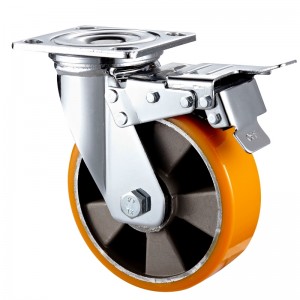 Heavy Duty - Vỏ mạ Chrome với bánh xe TPE Đen2