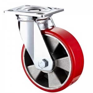 Heavy Duty - Vỏ mạ Chrome với bánh xe TPE màu đen3