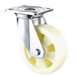 Heavy Duty - Vỏ mạ Chrome với bánh xe TPE màu đen4