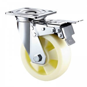 Heavy Duty - Vỏ mạ Chrome với bánh xe TPE màu đen4