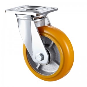 Heavy Duty - Vỏ mạ Chrome với bánh xe TPE Đen6