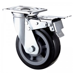 Heavy Duty - Vỏ mạ Chrome với bánh xe TPE màu đen8