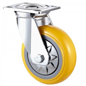 Heavy Duty - Vỏ mạ Chrome với bánh xe TPE màu đen9