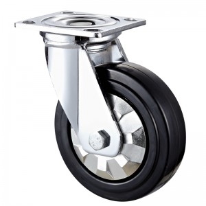 Heavy Duty - Vỏ mạ Chrome với bánh xe TPE màu đen12