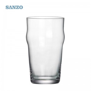 Sanzo Custom Logo Bia Glass Cup Mug Crystal Glass Handmade Bia Stein Cup