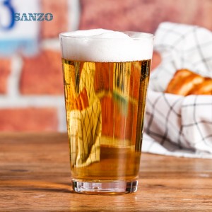 Sanzo 540ml Bia Pepsi Glass Glass Glass Boot Bia Bắc Mỹ Phong cách Bia Glass