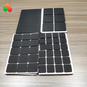 Đông Quan thiết kế kích thước cao su Bàn chân bảo vệ chân cao su