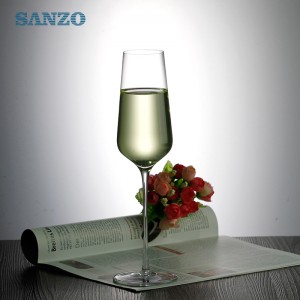 SANZO Black Champagne Glass Tùy chỉnh Sâm-panh Hồng Sâm-panh