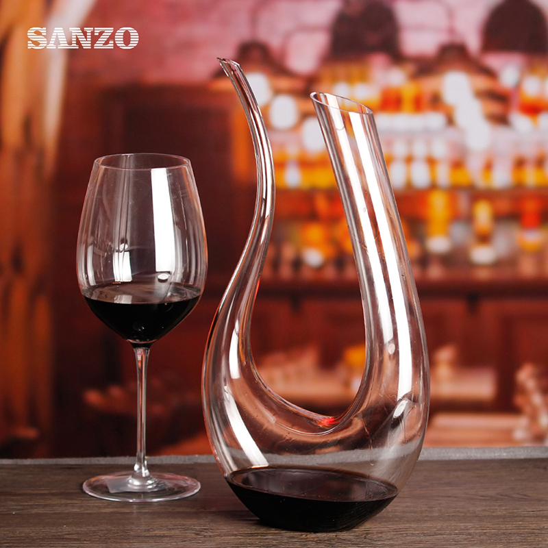 Sanzo Custom Glassware Nhà sản xuất pha lê glas decanter