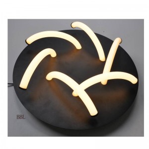 Đèn trần LED với 6 ống acrylic