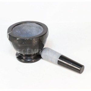 Vữa đá cẩm thạch đen & chày