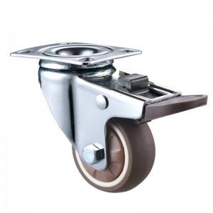 Light Duty - Vỏ mạ Chrome với bánh xe TPR mềm 14