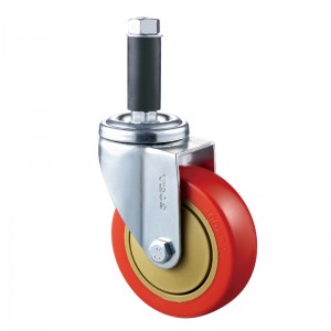 Medium Duty - Vỏ mạ Chrome với bánh xe TPE màu cam16