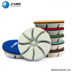 Tấm đánh bóng sàn kim cương ZL-16KR 3 INCH cho bê tông