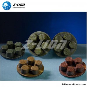 ZL-16Q 2 inch đánh bóng kim cương nhựa cho bê tông