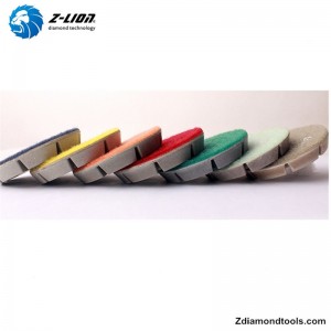 Miếng đánh bóng bê tông nhựa ZL-16KM với Filling-Metal