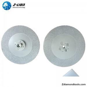 ZL-CW003 Bánh xe kim cương 4 inch chân không được hàn bằng đá