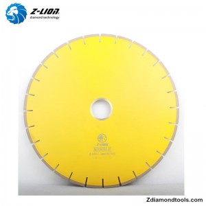 Lưỡi cắt kim cương bằng đá cẩm thạch im lặng ZL-S-FM ZL-N-FM