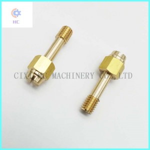 OEM ODM Đồng giá rẻ Đồng thau chính xác Micro quay phần, CNC quay pin