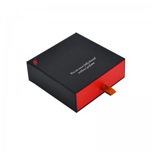 Hộp quà tặng ngăn kéo hai màu tùy chỉnh cổ điển