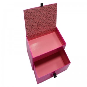 Hộp tùy chỉnh chuyên nghiệp Loại hộp quà tặng ngăn kéo đôi cao cấp