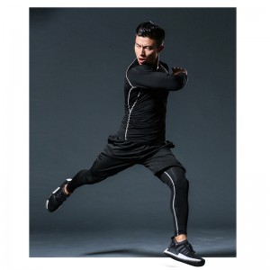 FDMM001-Thể thao nam Đào tạo Tee dài tay