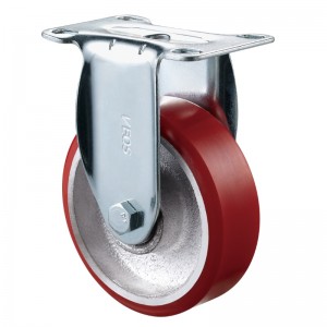 Medium Duty - Vỏ mạ Chrome với bánh xe TP3 màu đỏ