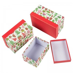 Thiết kế mới Bao bì Hộp giấy, Hộp quà tặng Bao bì, Hộp bao bì sô cô la Boxes Hộp đóng gói Giáng sinh