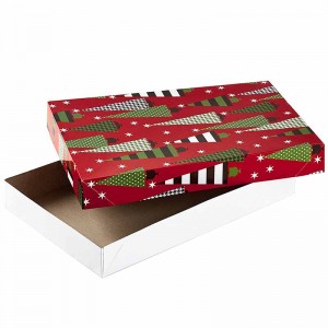 Thiết kế mới Bao bì Hộp giấy, Hộp quà tặng Bao bì, Hộp bao bì sô cô la Boxes Hộp đóng gói Giáng sinh