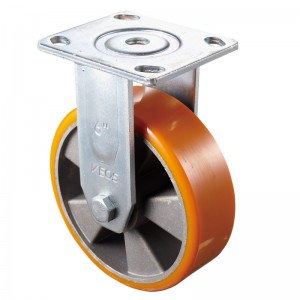 Heavy Duty - Vỏ mạ Chrome với bánh xe TPE màu vàng