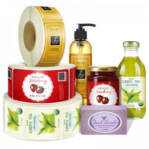 Tùy chỉnh nhãn dán sản phẩm in nhãn dán, Nhãn dán máy in giấy nhãn dán