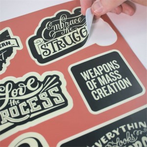 Tùy chỉnh nhãn dán sản phẩm in nhãn dán, Nhãn dán máy in giấy nhãn dán