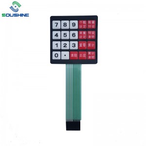 Công tắc màng tùy chỉnh \/ bàn phím của cân