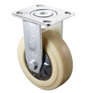 Heavy Duty - Vỏ mạ Chrome với bánh xe TPE trắng2