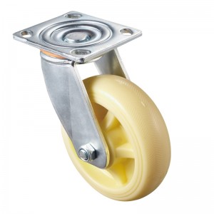 Heavy Duty - Vỏ mạ Chrome với bánh xe TPE màu trắng