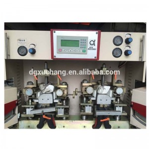 ALFA toe khuôn hình thành da italy giày máy