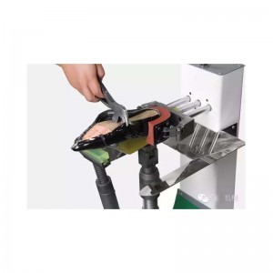 giày da làm eo bên máy kéo dài