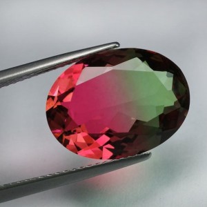925 sterling bạc tổng hợp tourmaline đá quý mặt dây chuyền phụ nữ vòng cổ