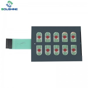 OEM chuyển đổi màng tùy chỉnh với bàn phím cao su thả