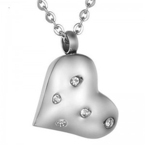 Trang sức hỏa táng khối zirconia mặt dây hỏa táng