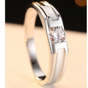 Nhẫn nam RƯỢU VẢI NHỎ ZIRCONIA NAM RƯỢU NỀN TẢNG 925 Nhẫn STERLING BẠC KHUYẾN MÃI CHO NAM MENS RING CƯỚI
