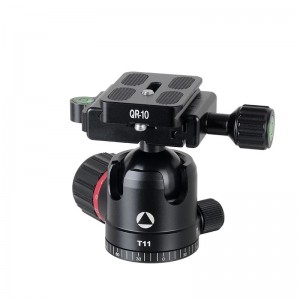 Chân đế nhôm chuyên nghiệp Kingjoy A62 có thể gập lại với đầu bóng thấp T11 cho máy ảnh