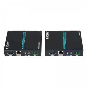 Bộ mở rộng HDMI V2.0 60m Trên cáp cat5e \/ 6 đơn hỗ trợ 4Kx2K @ 60Hz HDCP2.2 Thác đa thu